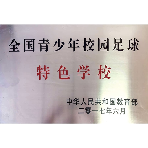 全国青少年校园足球特色学校