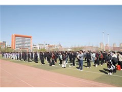 热血出征 决胜体考——冠县实验高中2025届高三体育生出征仪式